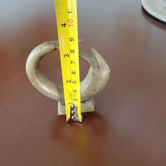 Midcentury Modern Brass Figurine   - Picture 4 of 5